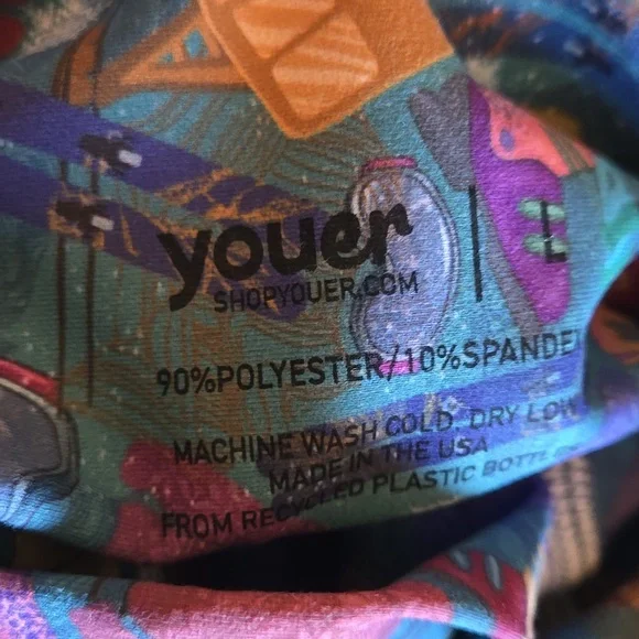 Youer Go There Ski Queen Fleece Leggings - Picture 2 of 5